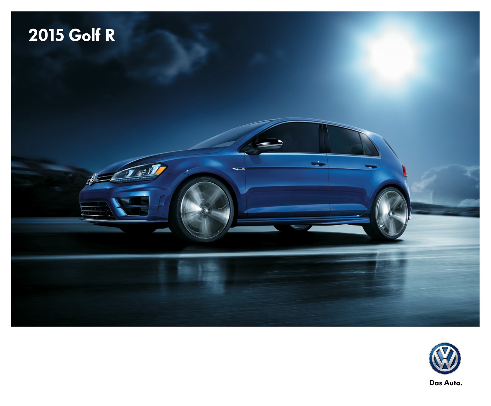 2015 VW Golf R Brochure Page 3